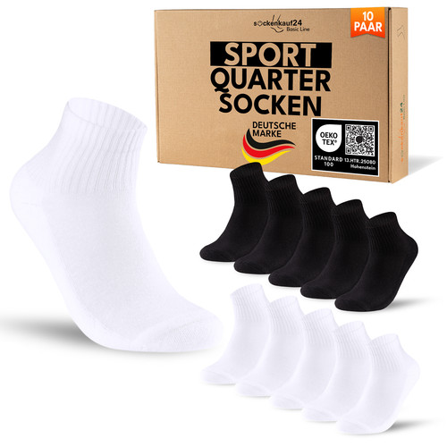 100 paar tennissocken - 10-100,