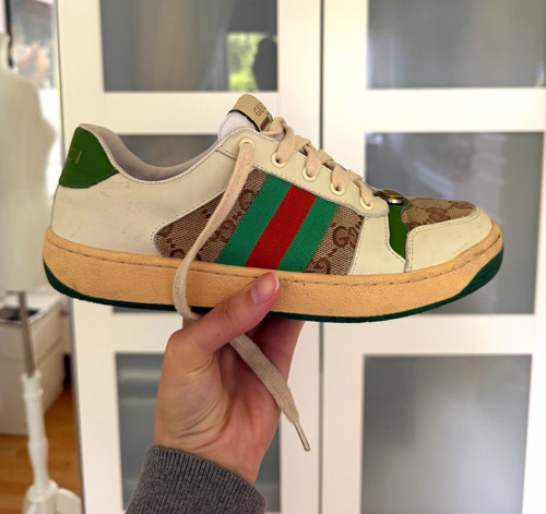 Gucci low top sneaker - low, gg