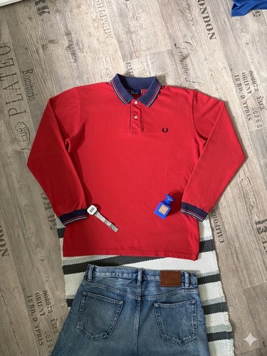 Fred perry herren polo langarm - polo,