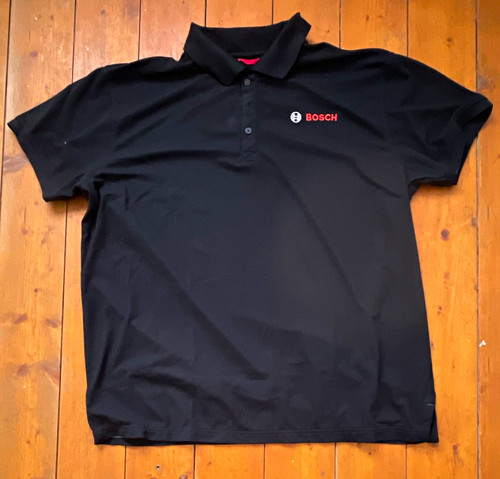 Bosch herren polo - polo, schwarz